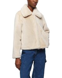 Apparis - Faux Fur Elis Short Coat - Lyst