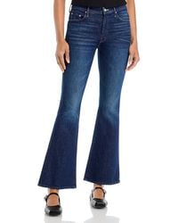 Mother - The Weekender Mid Rise Flared Jeans - Lyst