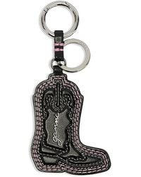 Ganni - Western Boot Keyring - Lyst