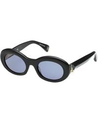 Rag & Bone - Oval Sunglasses, 51Mm - Lyst