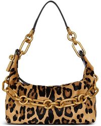 Balmain - Sync Medium Leopard Print Leather Bag - Lyst