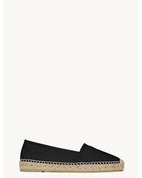 Saint Laurent - Leather Espadrilles - Lyst