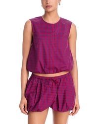 Jonathan Simkhai - Sleeveless Button Down Top - Lyst