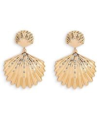 Ettika - Sun Drenched Shell Drop Earrings - Lyst