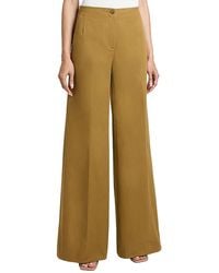 Santorelli - Lily Wide Leg Pants With Slanted Side Pockets - Lyst
