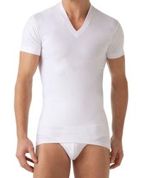 2xist 2(x)ist Form - Shaping V - Neck Tee - White