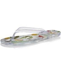 Aqua - X Lisa Saya Gah Clrac Flip Flops - Lyst