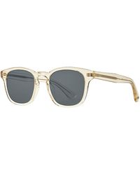 Garrett Leight - Ace Ii Sun Square Sunglasses, 49Mm - Lyst