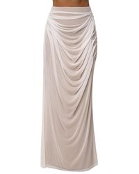 JLUXLABEL - Ethereal Flow Maxi Skirt - Lyst