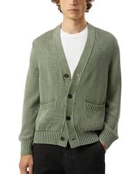 Corridor NYC - Acid Wash Cardigan Sweater - Lyst