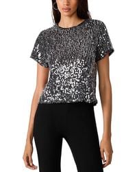 Steve Madden - Tiffanee Sequin Top - Lyst