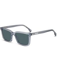 BOSS - Rectangular Sunglasses, 55Mm - Lyst