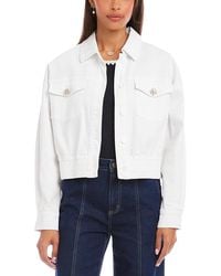 Karen Kane - Novelty Button Jean Jacket - Lyst