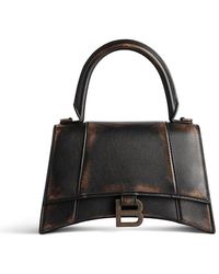 Balenciaga - Hourglass Handbag Used Effect - Lyst