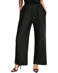 Donna Karan - Donna Karan Pleated Pull On Pants - Lyst