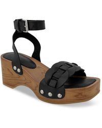 Details about   Splendid Whirl Women's Coconut Leather Wedge Heel Sandals 