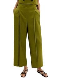 Theory - Deep Pleated Pants - Lyst