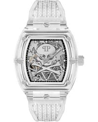 Philipp Plein - The $Keleton Crystal Automatic Watch, 44Mm X 56.2Mm - Lyst