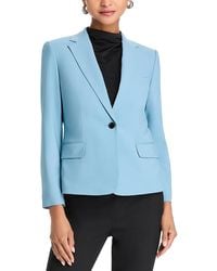 Theory - One Button Slim Jacket - Lyst