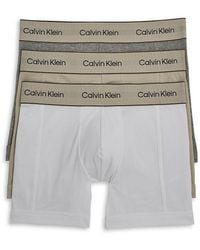 Calvin Klein - Heritage Stretch Boxer Briefs, Pack Of 3 - Lyst