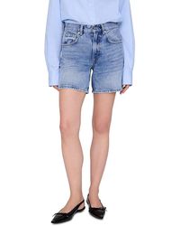 Anine Bing - Heath Denim Shorts - Lyst