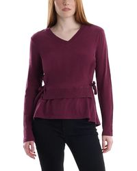 Wilt - Clothing Mixed Media Double Layer Tee - Lyst