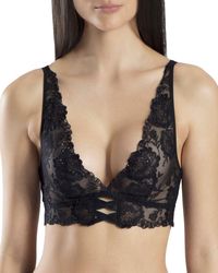 Aubade Nuit Indecente Bralette - Black