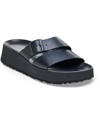 Birkenstock - Almina Slip On Wedge Sandals - Lyst