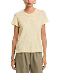 ATM - Anthony Thomas Melillo Schoolboy Crewneck Tee - Lyst