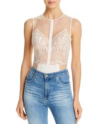calvin klein white bodysuit