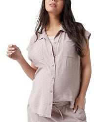 Ingrid & Isabel - Maternity Breeze Shirt - Lyst