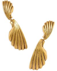 Kendra Scott - Grooved Alexa Statement Drop Earrings - Lyst