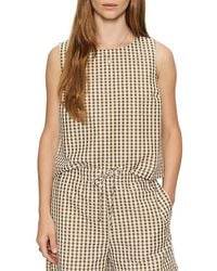 Sanctuary - Better Days Gingham Top - Lyst