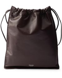 Prada - Wish Nappa Leather Pouch - Lyst