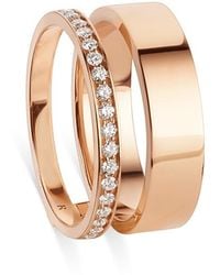 Repossi - 18K Berbere Diamond Double Ring - Lyst