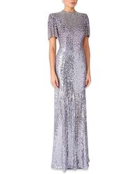Jenny Packham - Jourdain Sequin-Embellished Gown - Lyst