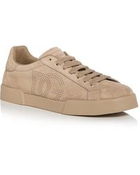 Dolce & Gabbana - Strobel Portofino Low Top Sneakers - Lyst
