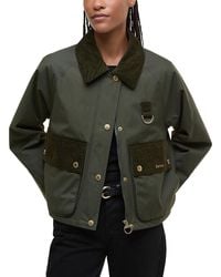 Barbour - Phoebe Crop Jacket - Lyst