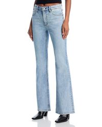 Rag & Bone - Flexi Dahlia Mid Rise Full Length Flare Jeans - Lyst