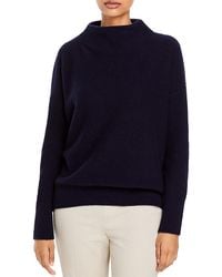 Vince - Boiled Cashmere Funnel Neck Sweater - Lyst