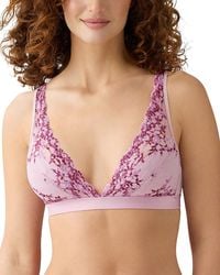 Wacoal - Embrace Lace Convertible Plunge Soft Cup Wireless Bra - Lyst