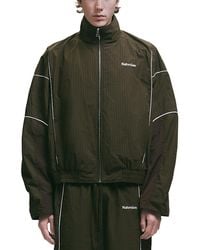 NAHMIAS - Loose Fit Grid Warm Up Jacket - Lyst
