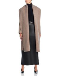 Kobi Halperin - Yael Wool Blend Belted Coat - Lyst