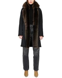 Hiso - August Reversible Shearling Jacket - Lyst