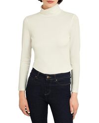 Hobbs - Mischa Roll Neck Top - Lyst