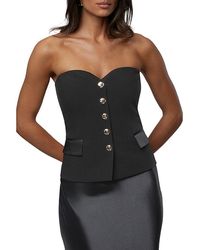 JLUXLABEL - Button Front Vest - Lyst