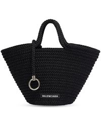 Balenciaga - Ibiza Small Basket With Strap - Lyst