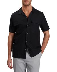 Ted Baker - Whether Short Sleeve Double Pocket Regular Fit Button Down Shirt - Lyst