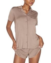 Skims - Short Sleeve Pajama Set - Lyst