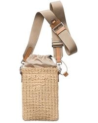 Prada - Crochet Smartphone Case - Lyst
